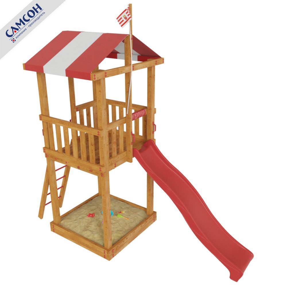 Детская деревянная игровая площадка Самсон Бремен