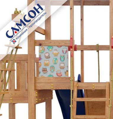 Детская деревянная игровая площадка Самсон Бретань