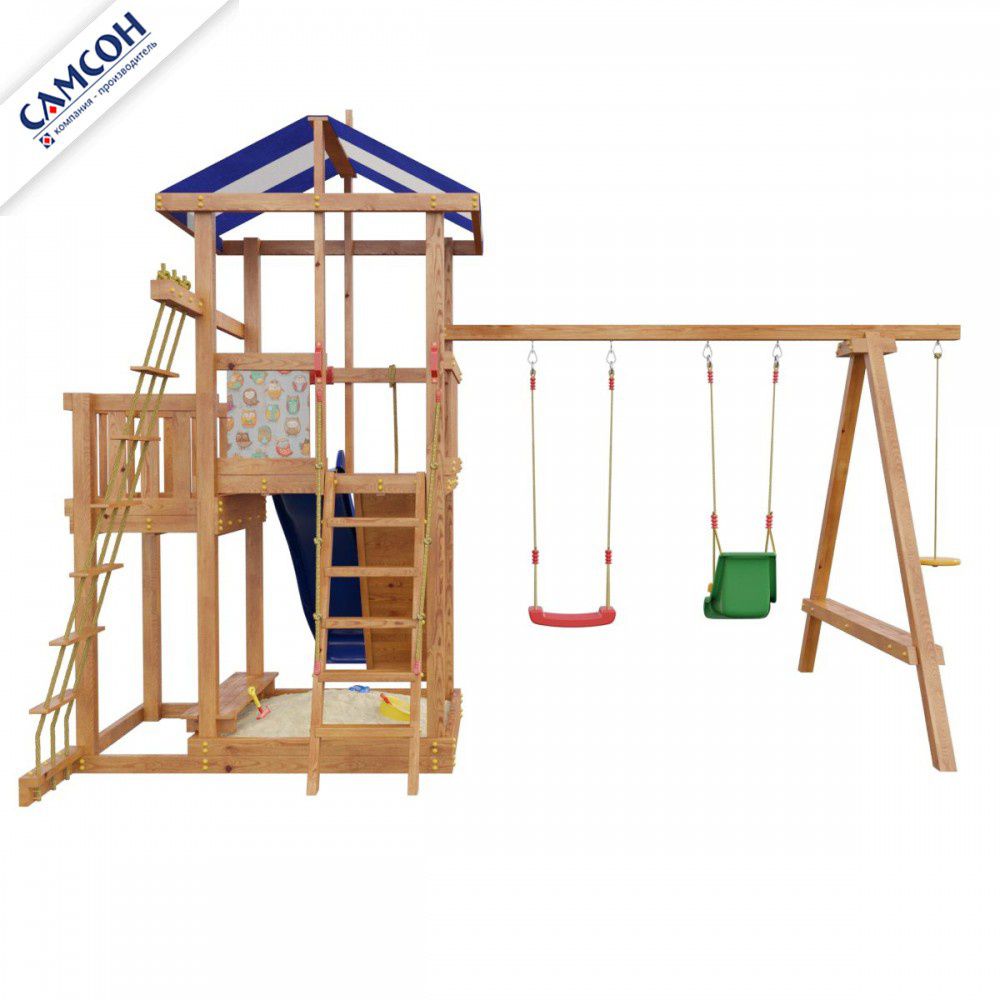 Детская деревянная игровая площадка Самсон Бретань