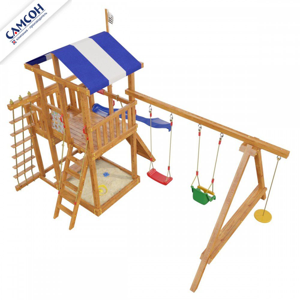 Детская деревянная игровая площадка Самсон Бретань