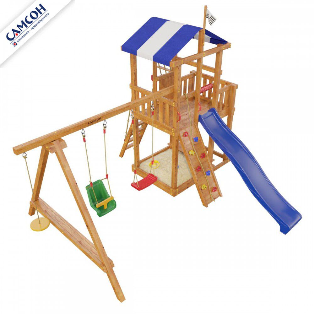 Детская деревянная игровая площадка Самсон Бретань