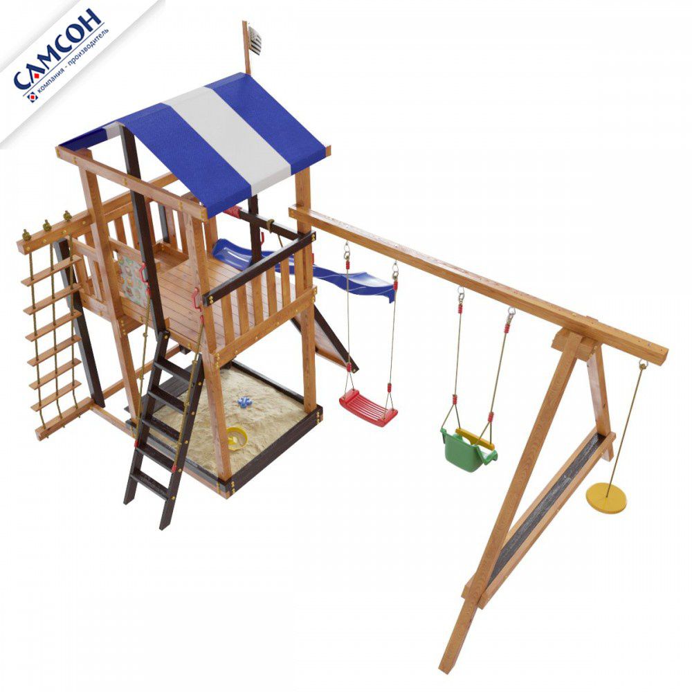 Детская деревянная игровая площадка Самсон Бретань