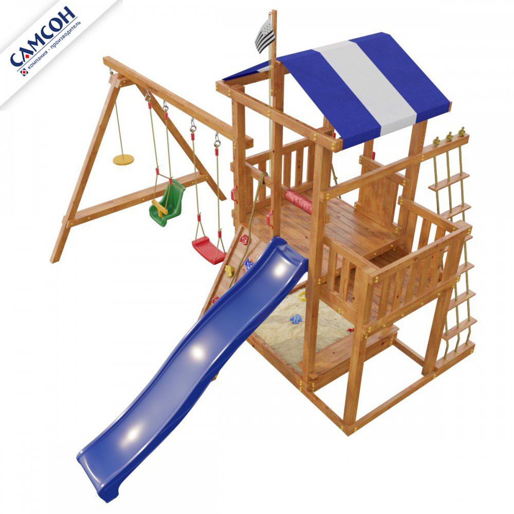 Детская деревянная игровая площадка Самсон Бретань