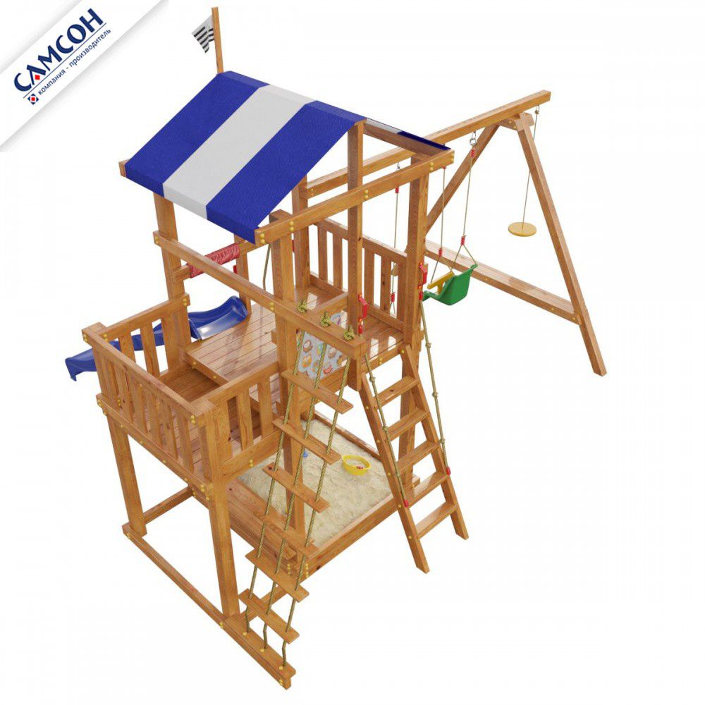 Детская деревянная игровая площадка Самсон Бретань