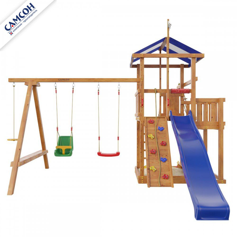 Детская деревянная игровая площадка Самсон Бретань