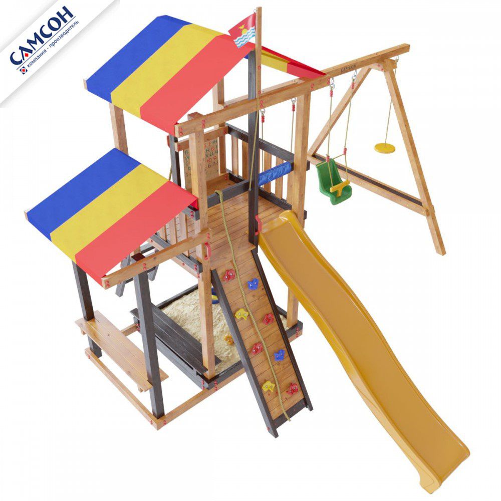 Детская деревянная игровая площадка Самсон Кирибати