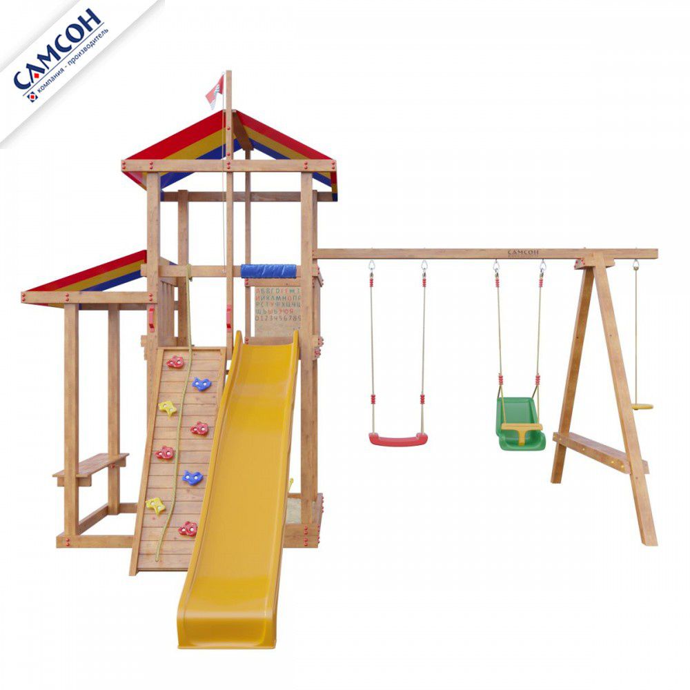 Детская деревянная игровая площадка Самсон Кирибати