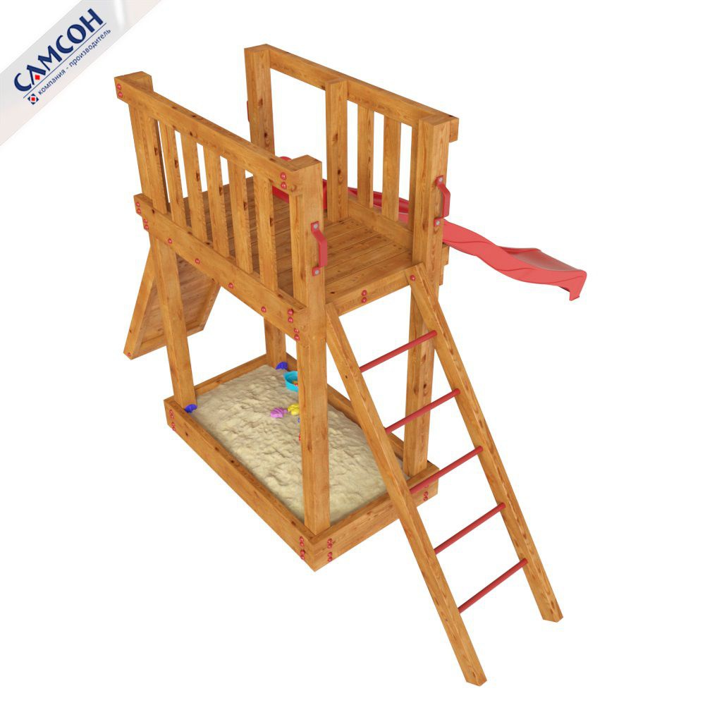 Детская деревянная игровая площадка Самсон Мальта