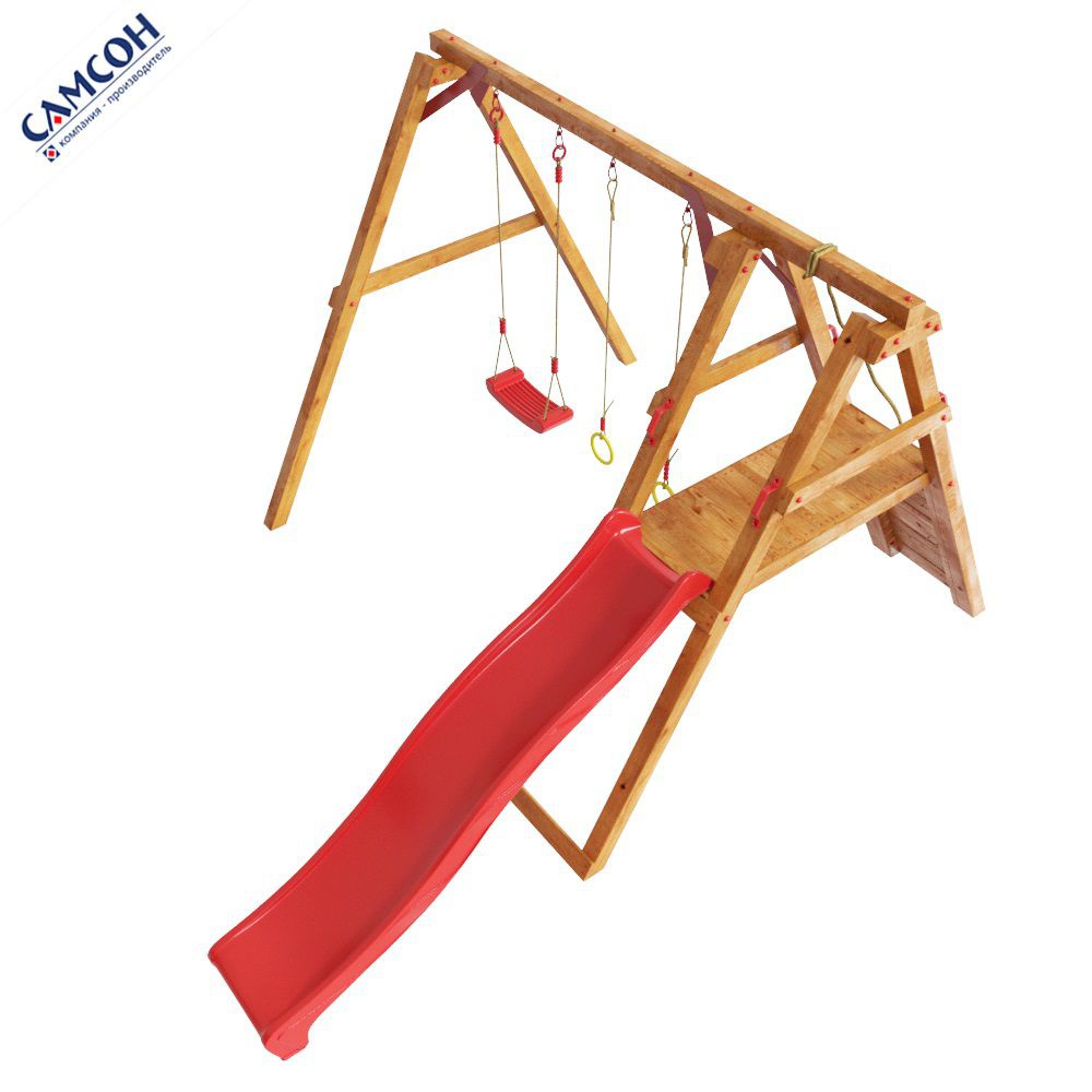 Детская деревянная игровая площадка Самсон Монголия