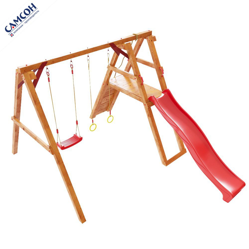 Детская деревянная игровая площадка Самсон Монголия