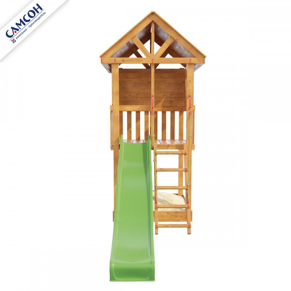 Детская деревянная игровая площадка Самсон Сибирика Башня