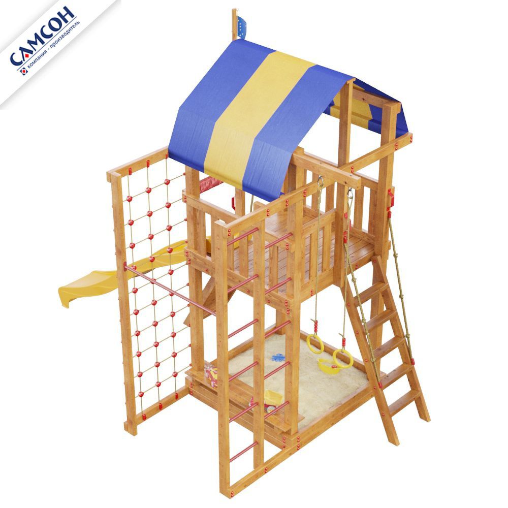 Детская деревянная игровая площадка Самсон Спарта
