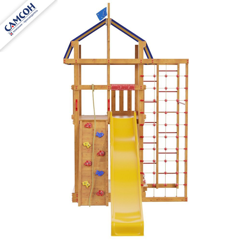Детская деревянная игровая площадка Самсон Спарта