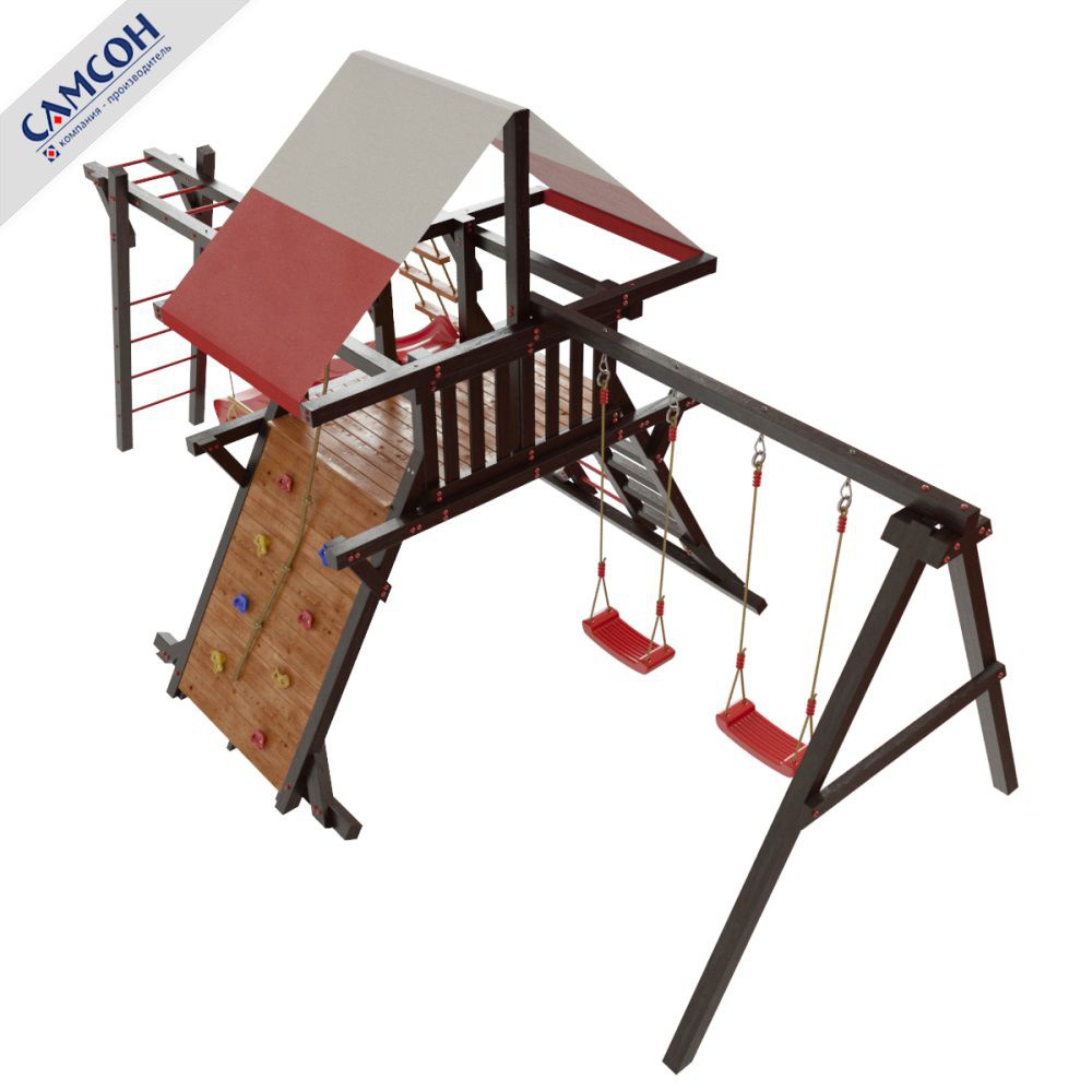 Детская деревянная игровая площадка Самсон Таити