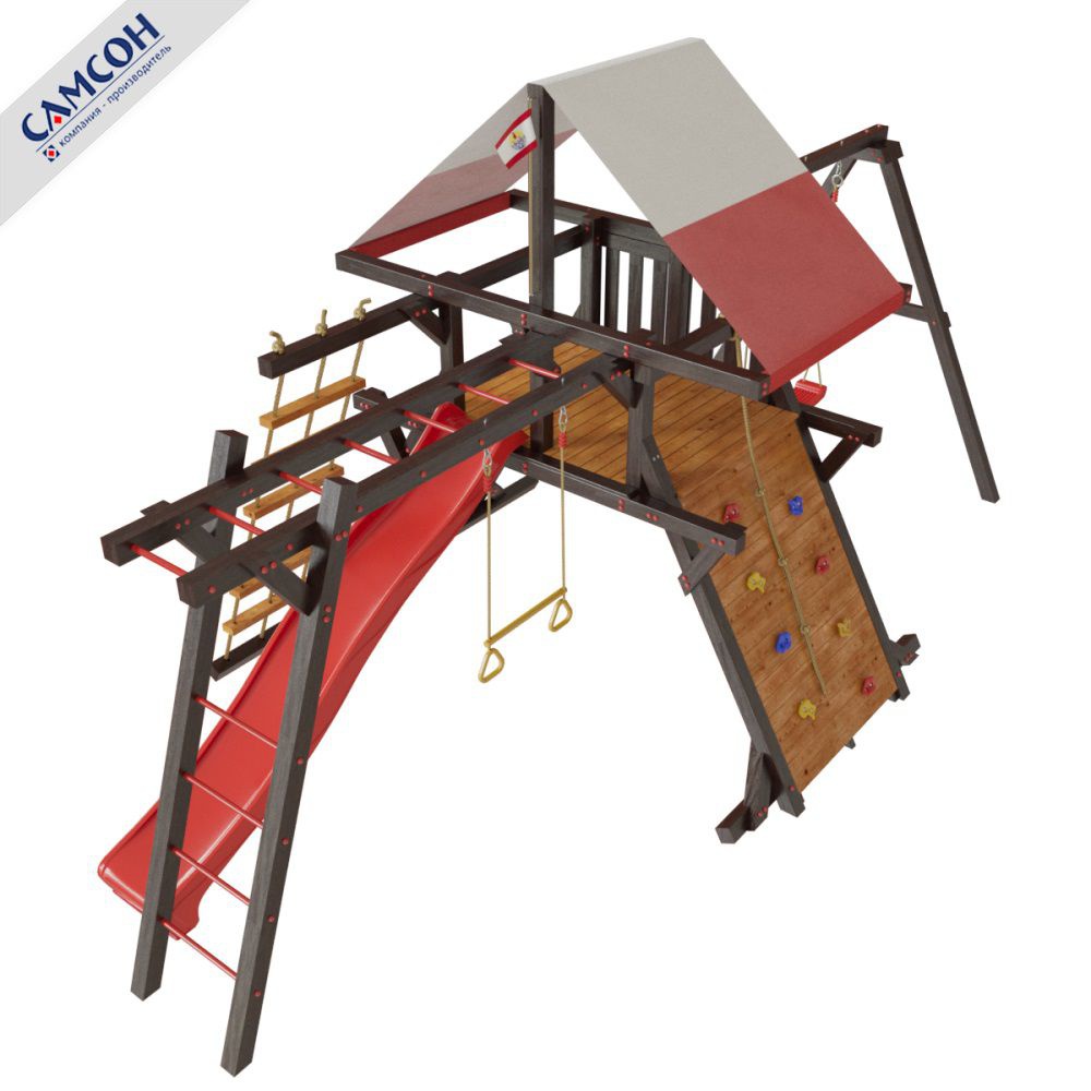 Детская деревянная игровая площадка Самсон Таити