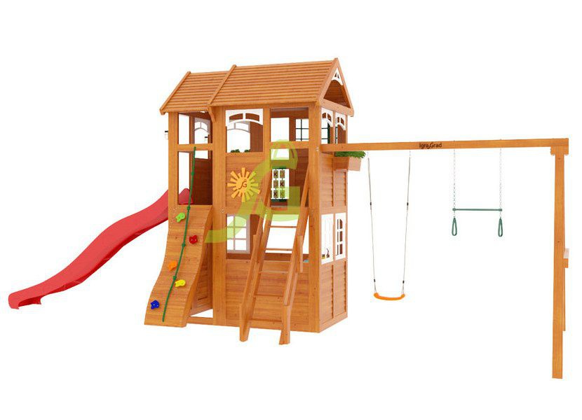 Детская игровая площадка Igragrad Клубный домик 2 Luxe
