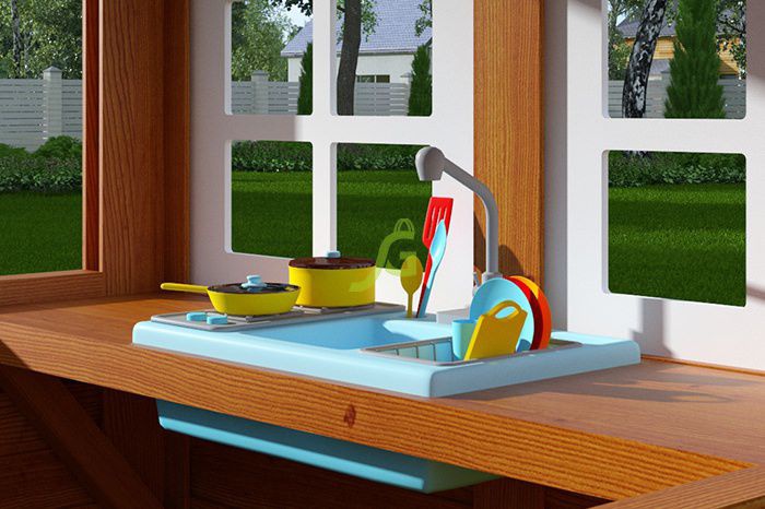 Детская игровая площадка Igragrad Клубный домик 2 Luxe