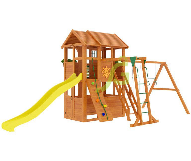 Детская игровая площадка Igragrad Клубный домик 2 с рукоходом