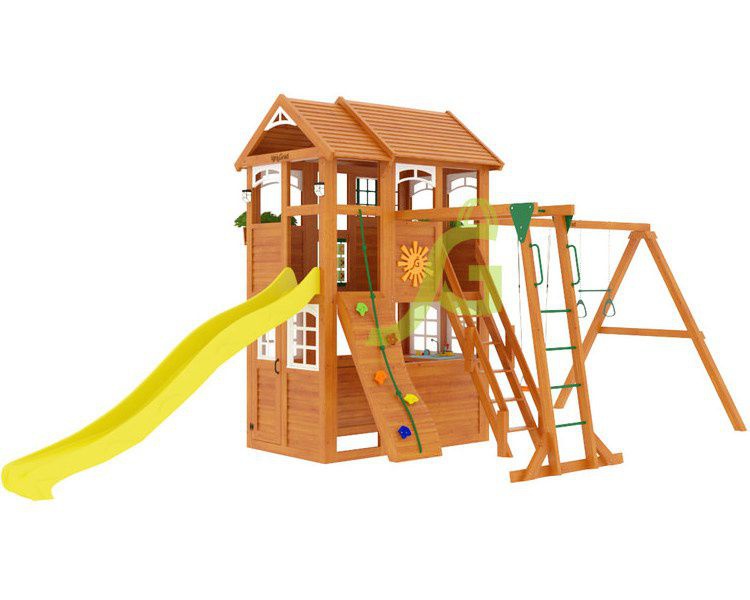 Детская игровая площадка Igragrad Клубный домик 2 с рукоходом Luxe