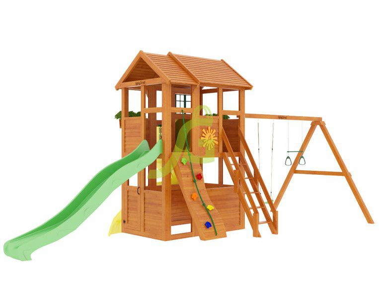 Детская игровая площадка Igragrad Клубный домик 2 с трубой