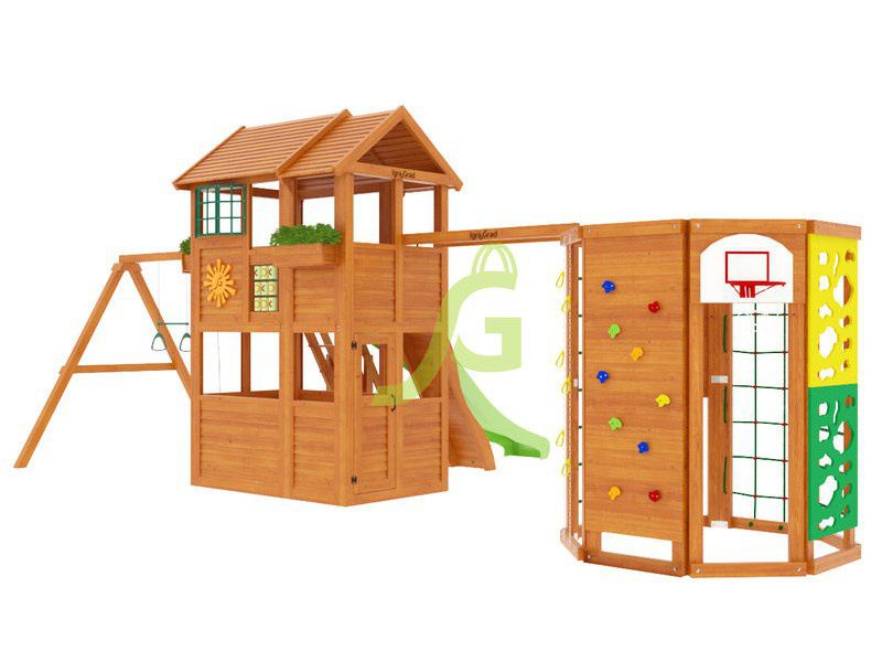Детская игровая площадка Igragrad Клубный домик 2 с WorkOut
