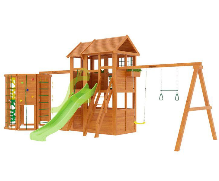 Детская игровая площадка Igragrad Клубный домик 2 с WorkOut