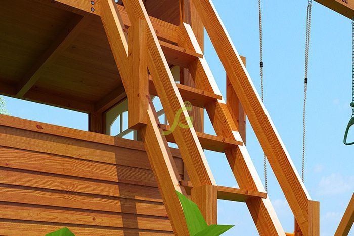 Детская игровая площадка Igragrad Клубный домик 2 с WorkOut Luxe