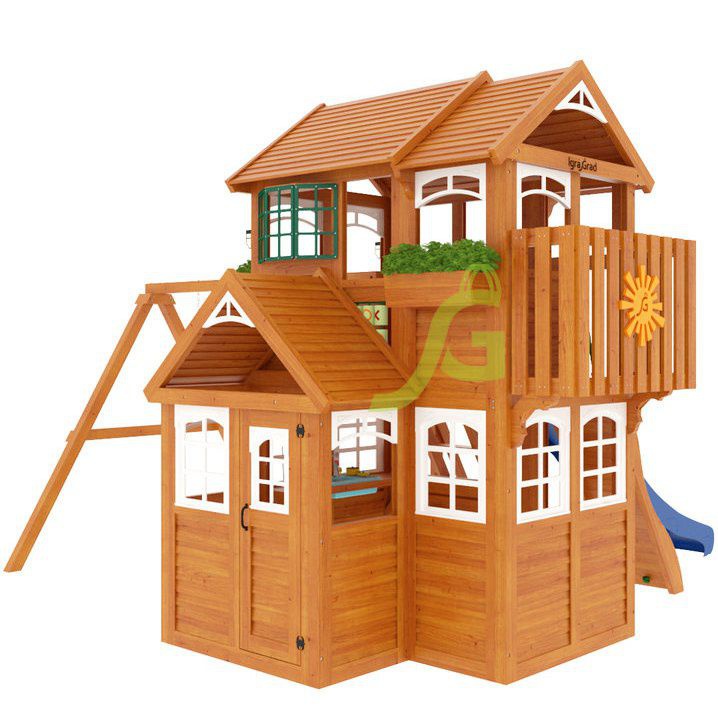 Детская игровая площадка Igragrad Клубный домик 3 Luxe