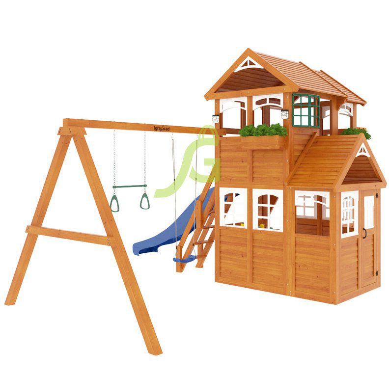Детская игровая площадка Igragrad Клубный домик 3 Luxe