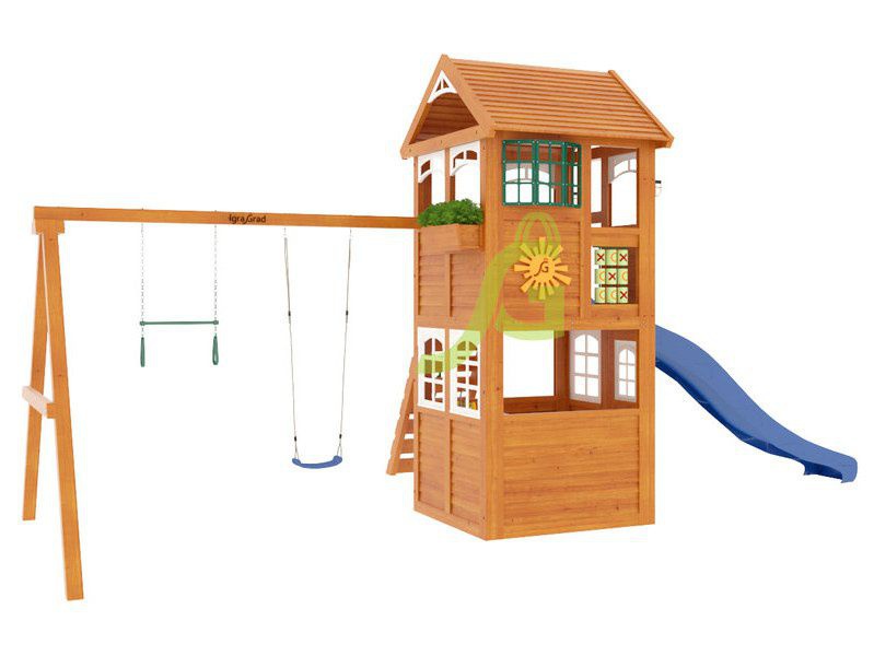 Детская игровая площадка Igragrad Клубный домик Luxe