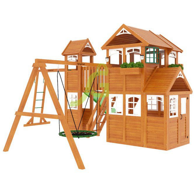 Детская игровая площадка Igragrad Клубный домик Макси Luxe