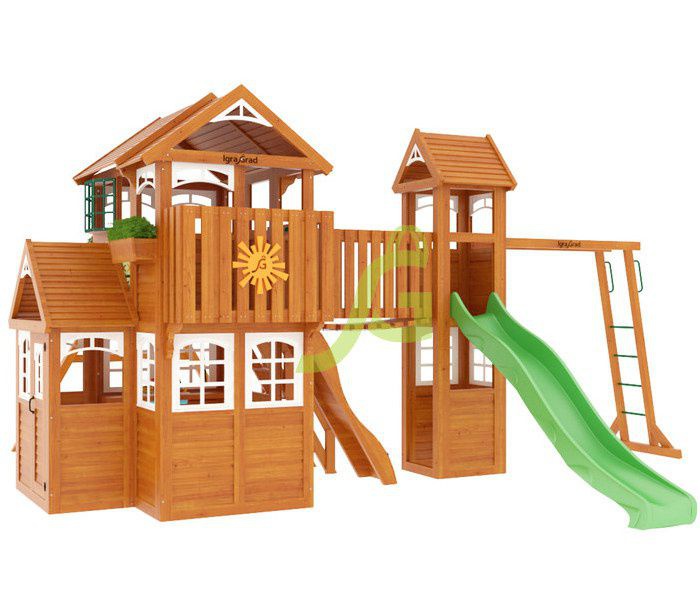 Детская игровая площадка Igragrad Клубный домик Макси Luxe