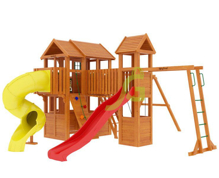 Детская игровая площадка Igragrad Клубный домик Макси с трубой