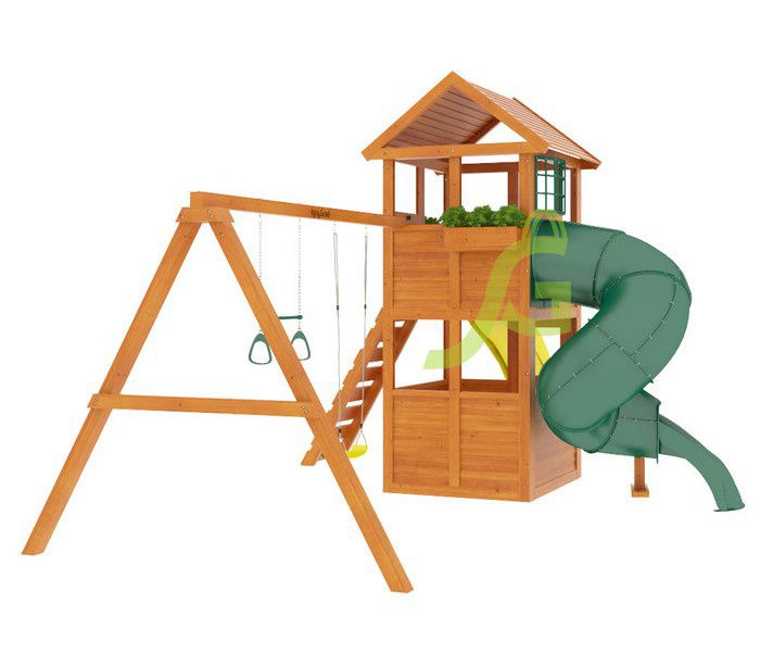 Детская игровая площадка Igragrad Клубный домик с трубой