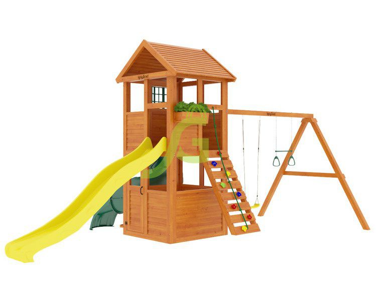 Детская игровая площадка Igragrad Клубный домик с трубой