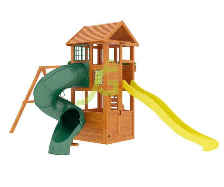 Детская игровая площадка Igragrad Клубный домик с трубой