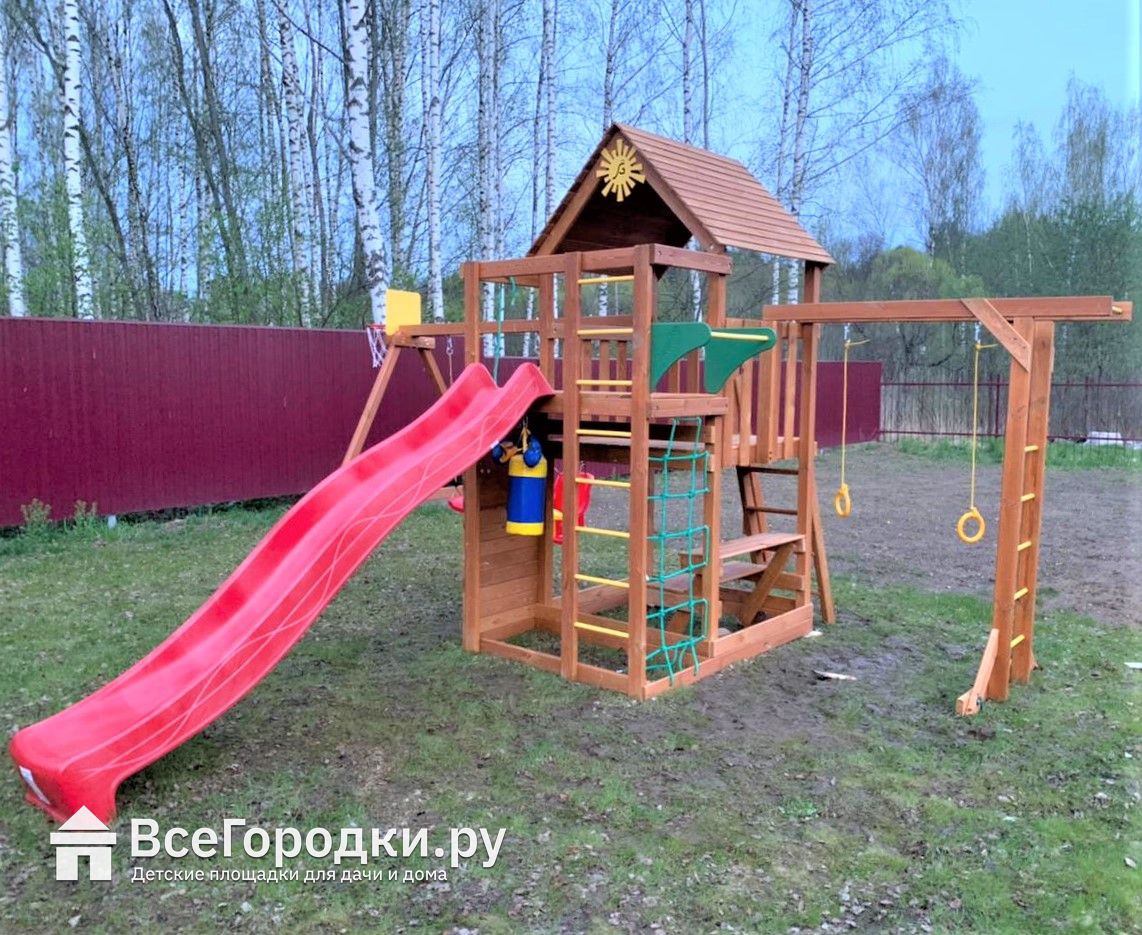 Детская игровая площадка IgraGrad Крафт Pro 4