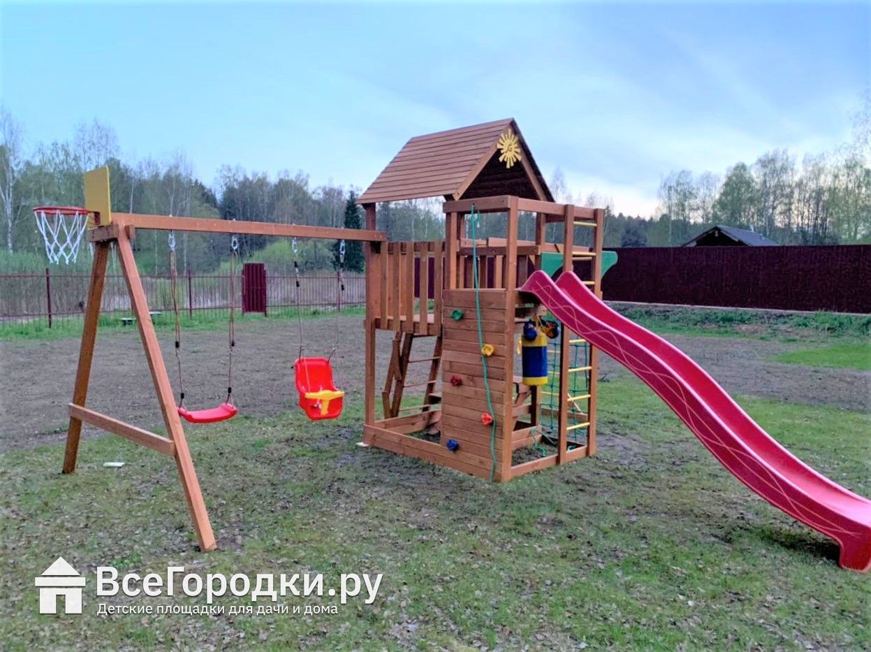 Детская игровая площадка IgraGrad Крафт Pro 4