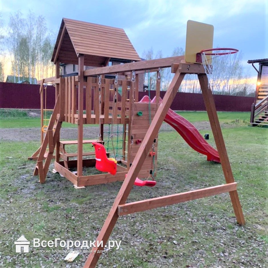 Детская игровая площадка IgraGrad Крафт Pro 4