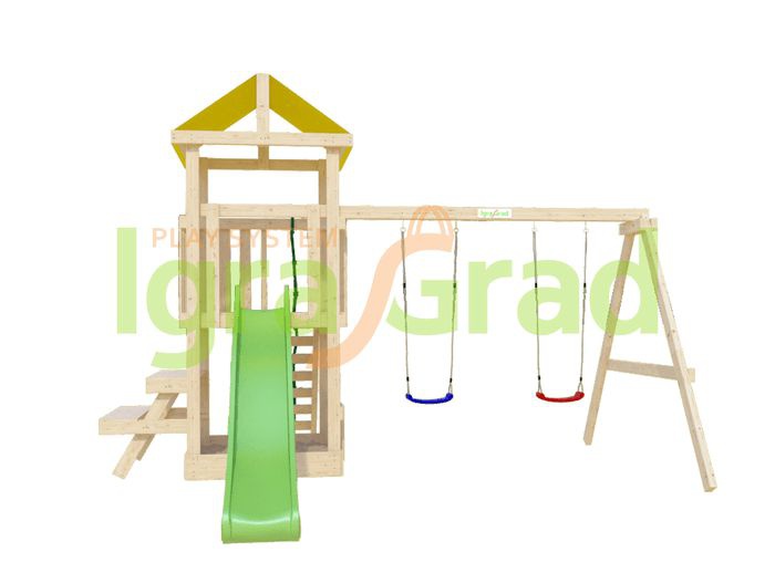 Детская игровая площадка IgraGrad Крафтик со столиком