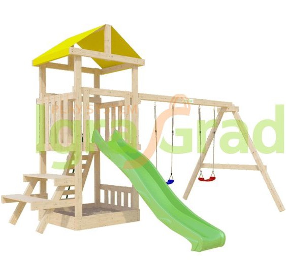 Детская игровая площадка IgraGrad Крафтик со столиком