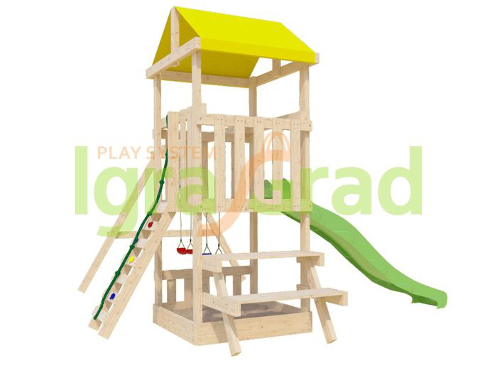 Детская игровая площадка IgraGrad Крафтик со столиком