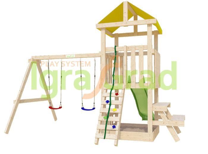 Детская игровая площадка IgraGrad Крафтик со столиком
