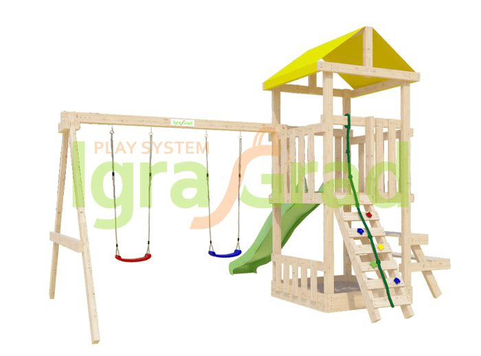 Детская игровая площадка IgraGrad Крафтик со столиком
