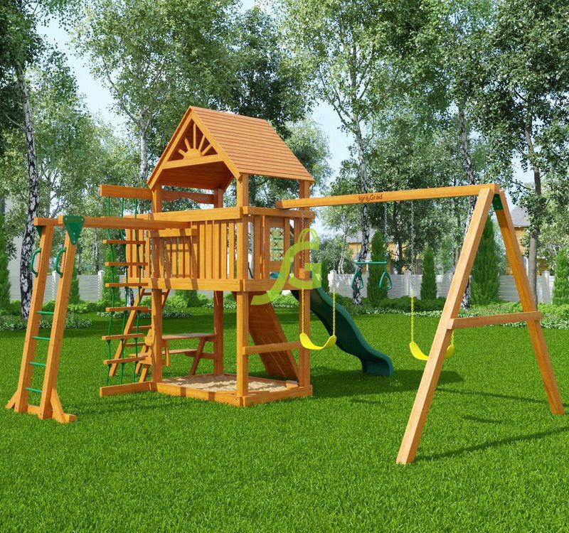 Детская площадка IgraGrad Шато с рукоходом (Дерево)