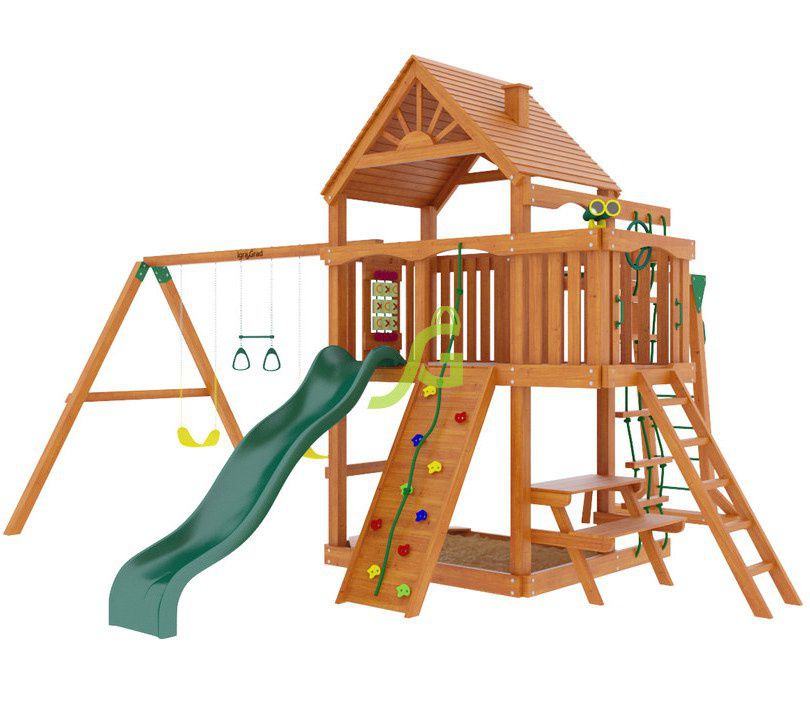 Детская площадка IgraGrad Шато с рукоходом (Дерево)