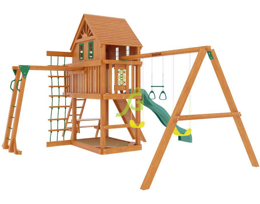 Детская площадка IgraGrad Шато с рукоходом (Домик)