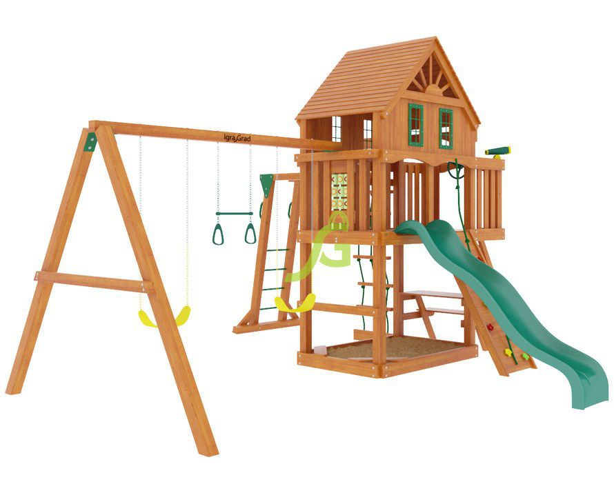 Детская площадка IgraGrad Шато с рукоходом (Домик)