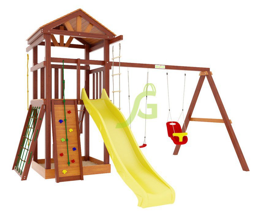 Детская игровая площадка Igragrad Панда Фани Gride Color