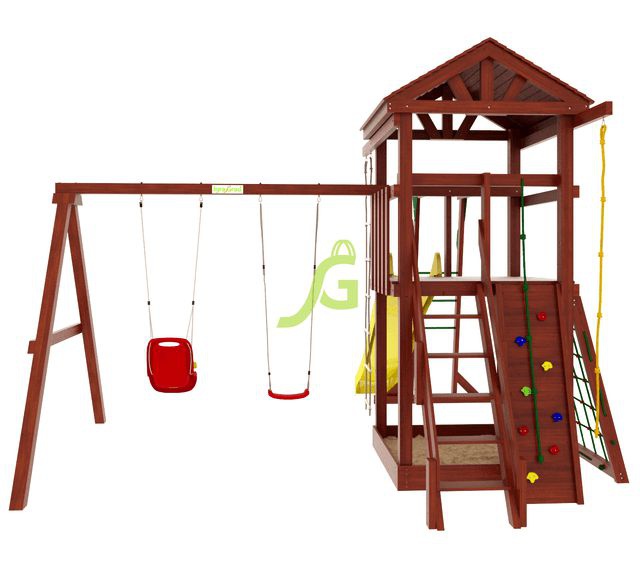 Детская площадка для дачи Igragrad Панда Фани Gride с рукоходом